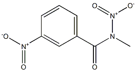 N,3-Dinitro-N-methylbenzamide Struktur