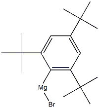 2,4,6-Tri-tert-butylphenylmagnesium bromide Struktur