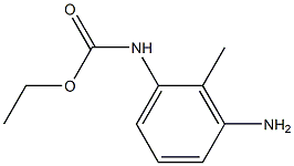 3-Amino-2-methylphenylcarbamic acid ethyl ester Struktur