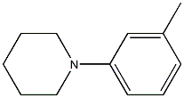 1-m-Tolylpiperidine Struktur