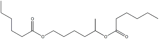 Dihexanoic acid 1,5-hexanediyl ester Struktur