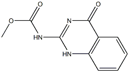 N-[(1,4-Dihydro-4-oxoquinazolin)-2-yl]carbamic acid methyl ester Struktur