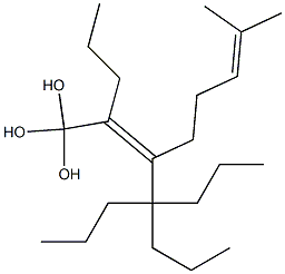 Orthogermanic acid tetrapropyl ester Struktur