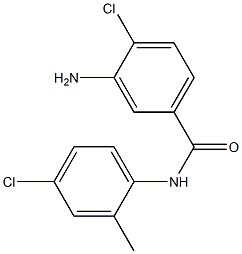 3-Amino-4,4'-dichloro-2'-methylbenzanilide Struktur