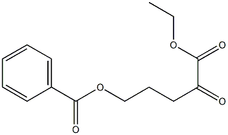 5-Benzoyloxy-2-oxovaleric acid ethyl ester Struktur