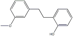 o-(3-Methoxyphenethyl)phenol Struktur