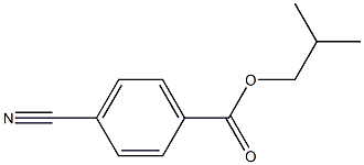 p-Cyanobenzoic acid isobutyl ester Struktur