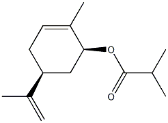 cis-L-Carvyl isobutyrate Struktur