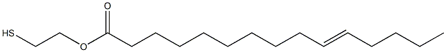 10-Pentadecenoic acid 2-mercaptoethyl ester Struktur