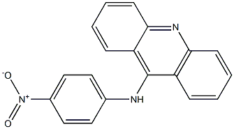 N-(4-Nitrophenyl)-9-acridinamine Struktur