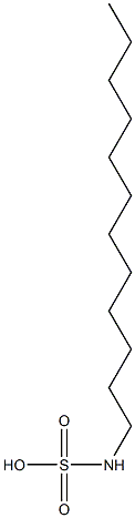 Dodecylsulfamic acid Struktur