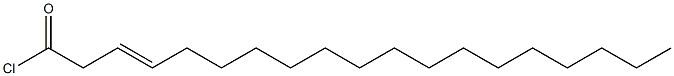 3-Nonadecenoic acid chloride Struktur