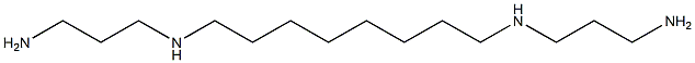 N,N'-Bis(3-aminopropyl)-1,8-octanediamine Struktur