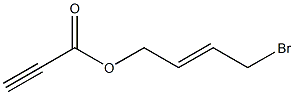 Propynoic acid (2E)-4-bromo-2-butenyl ester Struktur