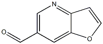 Furo[3,2-b]pyridine-6-carbaldehyde Struktur