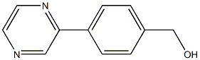 [4-(2-Pyrazinyl)phenyl]methanol Struktur