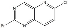 2-bromo-6-chloropyrido[3,2-d]pyrimidine Struktur