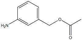 3-aminobenzyl acetate Struktur