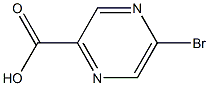 5-bromopyrazine-2-carboxylic acid
 Struktur