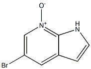 5-Bromo-1H-pyrrolo(2,3-b)pyridine7-oxide Struktur