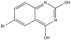 6-Bromoquinazoline-2,4-diol Struktur