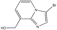 (3-bromoimidazo[1,2-a]pyridin-8-yl)methanol Struktur