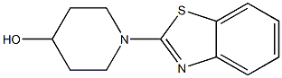 Benzothiazol-2-yl-piperidin-4-ol Struktur