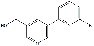 (5-(6-bromopyridin-2-yl)pyridin-3-yl)methanol Struktur