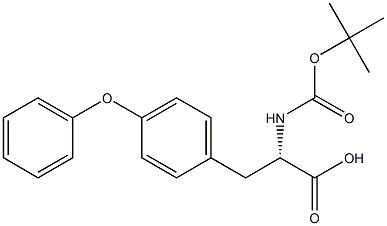 Boc-4-(phenoxy)-L-phenylalanine Struktur