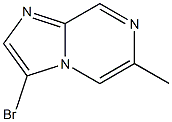 3-Bromo-6-methylimidazo[1,2-a]pyrazine Struktur