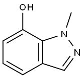 1-Methyl-1H-indazol-7-ol Struktur