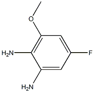 5-Fluoro-3-methoxy-benzene-1,2-diamine Struktur