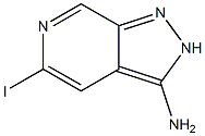 5-Iodo-2H-pyrazolo[3,4-c]pyridin-3-ylamine Struktur