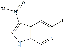 5-Iodo-3-nitro-1H-pyrazolo[3,4-c]pyridine Struktur