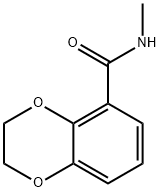 N-Methyl-2,3-dihydro-1,4-benzodioxine-5-carboxamide Struktur