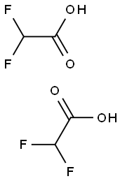 DIFLUOROACETIC ACID difluoroacetic acid Struktur