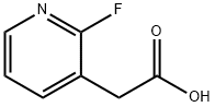 2-(2-FLUOROPYRIDIN-3-YL)ACETIC ACID Struktur