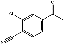 4-Acetyl-2-chlorobenzonitrile Struktur