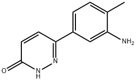 6-(3-amino-4-methylphenyl)-3(2H)-pyridazinone(SALTDATA: FREE) Struktur