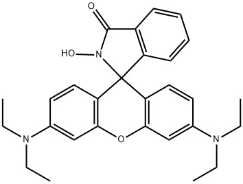 N-hydroxy Rhodamine B amide Struktur