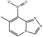 7-methyl-8-nitro-[1,2,4]triazolo[4,3-a]pyridine Struktur