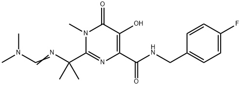 Raltegravir USP Impurity C Struktur