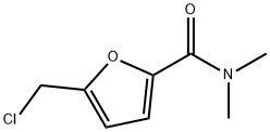 5-(chloromethyl)-N,N-dimethyl-2-furamide(SALTDATA: FREE) Struktur