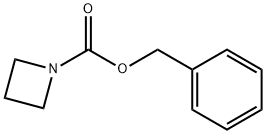 1-Azetidinecarboxylic acid, phenylmethyl ester Struktur