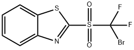 2-((bromodifluoromethyl)sulfonyl)benzo[d]thiazole Struktur