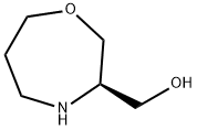 1,4-Oxazepine-3-methanol, hexahydro-, (3R)- Struktur