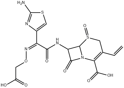 Cefixime  Oxide Impurity(Cefixime Sulfoxide) Struktur