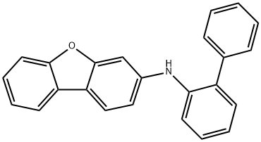 3-Dibenzofuranamine, N-[1,1'-biphenyl]-2-yl- Struktur