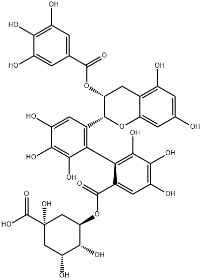 Tea extract Struktur