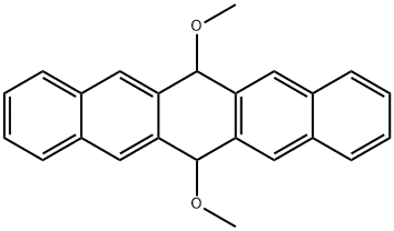 Pentacene, 6,13-dihydro-6,13-dimethoxy- Struktur